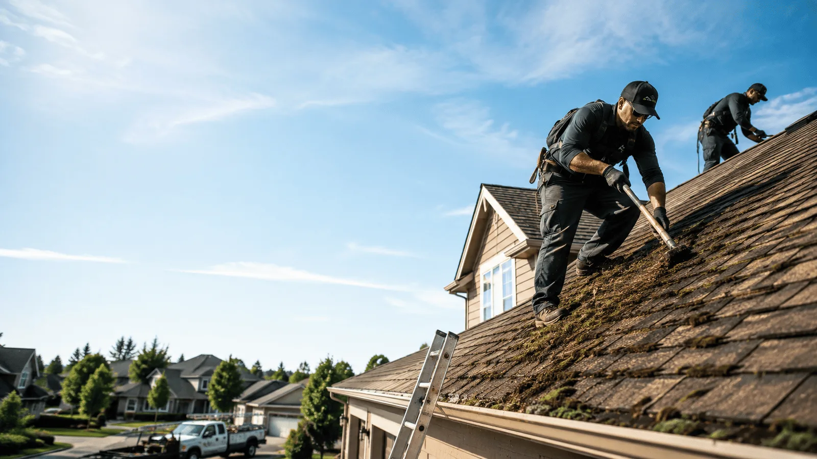 Roof Moss Removal in Glendale, MA near me